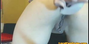 Pierced Asshole Cam Girl Deepthroat Pussy And Anal Play