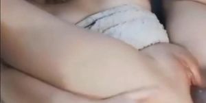Sexy blonde girl with nice tits and wet shaved pussy vi