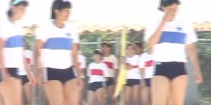 Navy Blue Bloomers Athletic Meet Ohnawa Jump 5