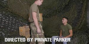 Those soldiers hard cock deep into tight assholes