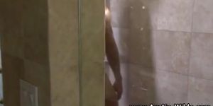 Pornstars soapy cock tug solo (Austin Wilde)