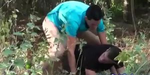 French amateurs cum outdoors