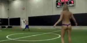 College Girls Play Dodgeball And Suck Dicks Afterwards