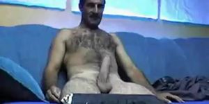 Hot Hairy Turkish Daddy Jacks Off Solo