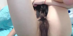 Chinese Hairy Young Pussy From Shanghai