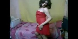 Egyptian Crossdresser Ingy Dances