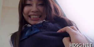 Asian teen loves jerking cocks