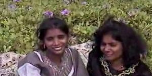 2 Shy Indian Whores Fucked Outside in a Field
