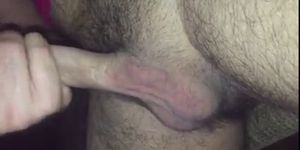 Jerking off and cumshot