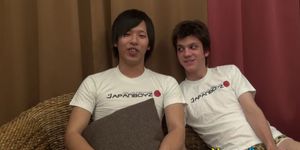 Japanese twinks frotting