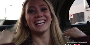 Anissa gets picked up and used for threesome fun