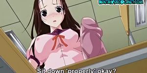 Anime slave-girl gets disciplined