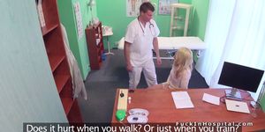 Blonde complains doctor who gives a fuck