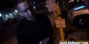 Latina beauty got kidnapped from the streets and receiv