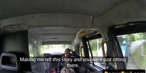 Assfucked UK babe enjoys cabbies big cock
