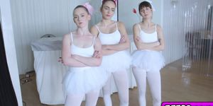 The Balet Instructor And The Ballerinas