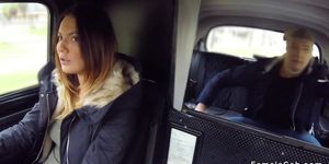 Female taxi driver bangs burglar in cab