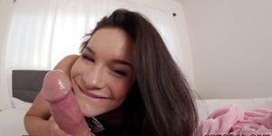 Cute teen fucked and surprise facial compilation Money 