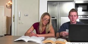 Teen Christen Courtney loves sucking Chad Rockwell huge