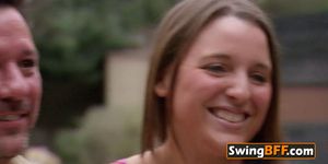 Married swinger couple explores the swingers lifestyle