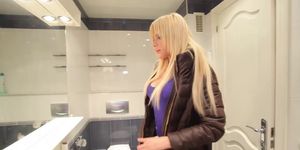 Sultry blonde milla viasotti gets nailed