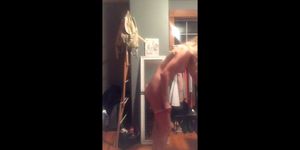 Lexi Bouncing On Her Dildo