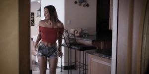 Ultra hot woman fucked in her home by stranger
