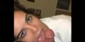 Dark haired girl wants that cock balls deep in her mout