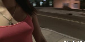 Dong rodeo by dissolute latina brunette girl nita