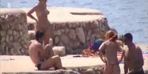 Candid Beach - topless girls