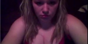Omegle girl shows her tits