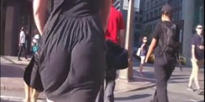 Some Phat Jiggly ASSES In Black Skirts