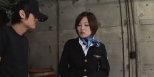 Sara Yoshizawa Stewardess 4 -=fd1965=-