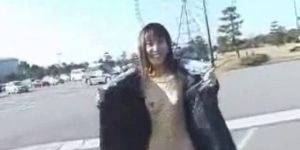 japanese girl  have fun outdoor -part 1-