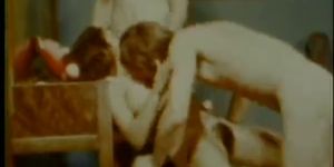 Vintage: Acrobatic Threesome