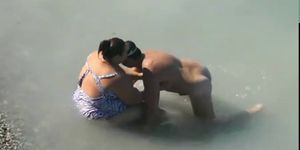Chubby Girl Fucked In The Sea by A local Guy On Her Vac