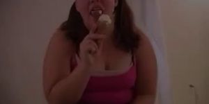 Amy's Ice Cream Blowjob with Anal