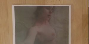 Cum Tribute To Nude Scarlett Johansson