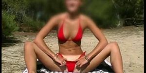 sexy teen nude at beach