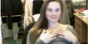 Australian girl, she often showed breasts (by jozik)