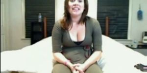 Horny Fat Chubby Teen sucking and fucking her BF on Cam