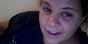 Sexy girlfriend in webcam