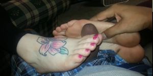 feet fun with two girls