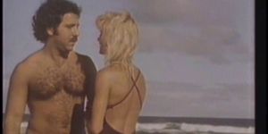 Ginger Lynn fucked on a beach by Ron Jeremy