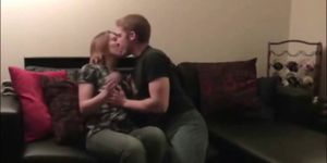 Young couple sex and creampie