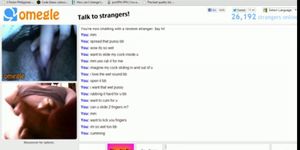 Very wet pussy on omegle