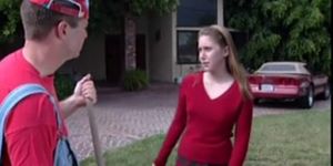 Pretends To Be Special To Fuck Redhead Teen