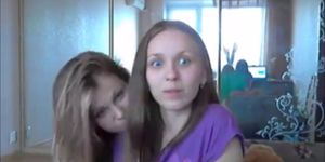 Tight bodied lesbian teens stripping