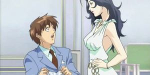 Hentai cougar plays the seductress and gets fucked