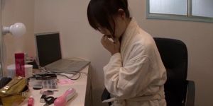 Sexy wife   Nozomi Hazuki  craves for a nasty pussy pla